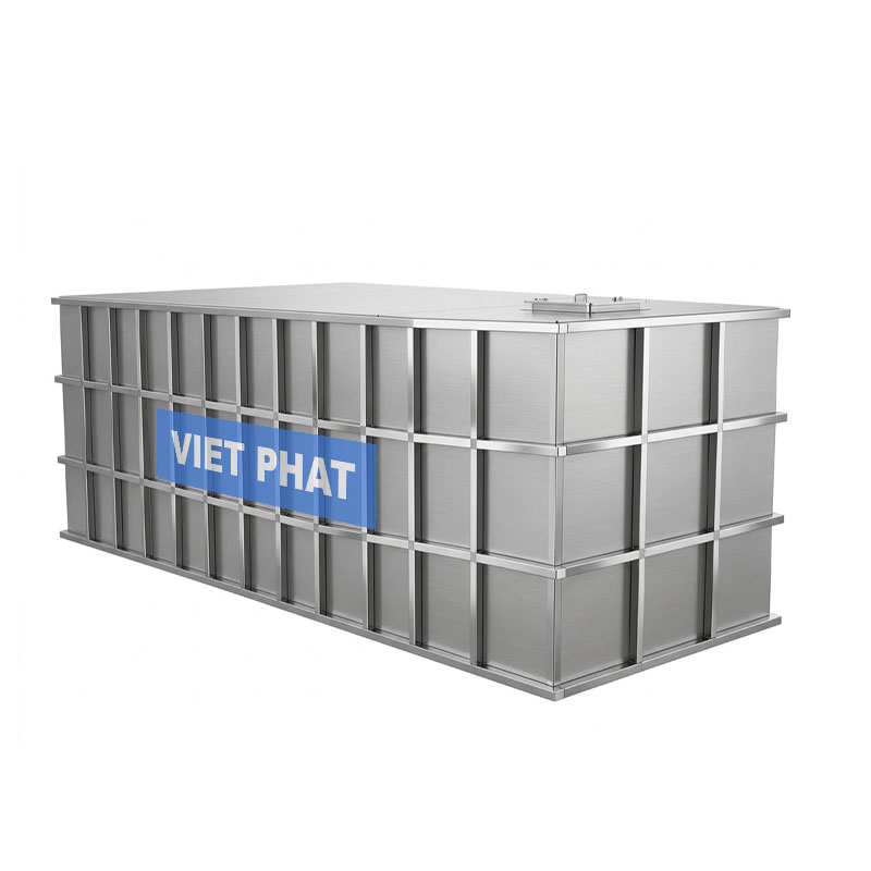 Bể nước inox công nghiệp Việt Phát
