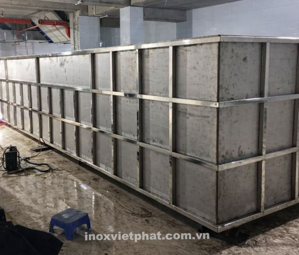 Bể nước inox công nghiệp Việt Phát