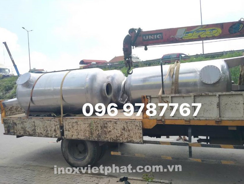 Bình lọc áp lực inox Việt Phát