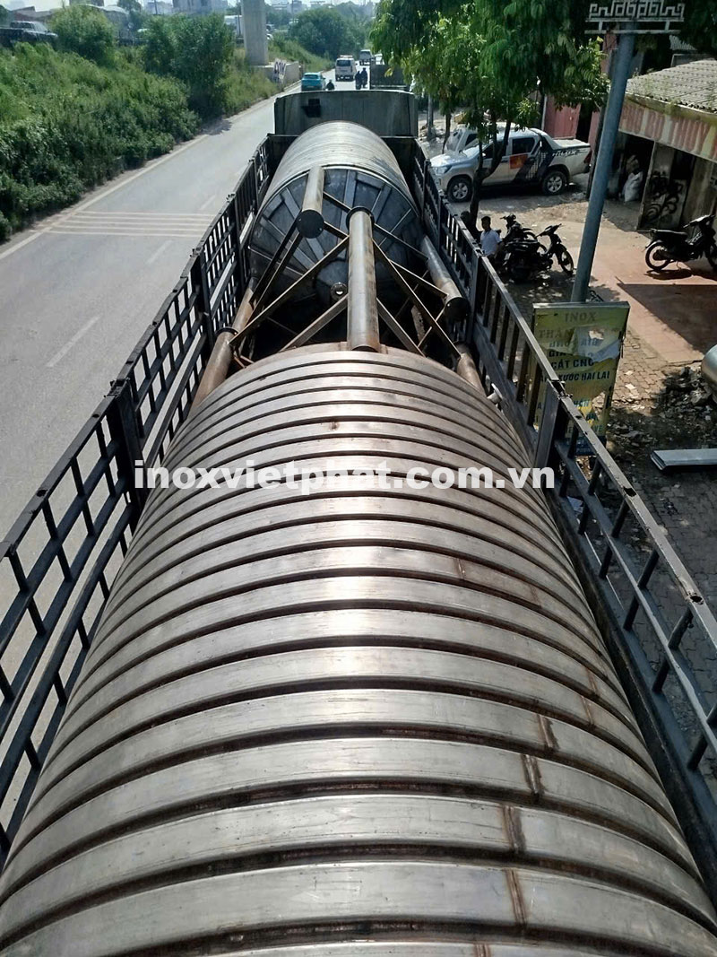 Bồn gia nhiệt Việt bao hơi Phát