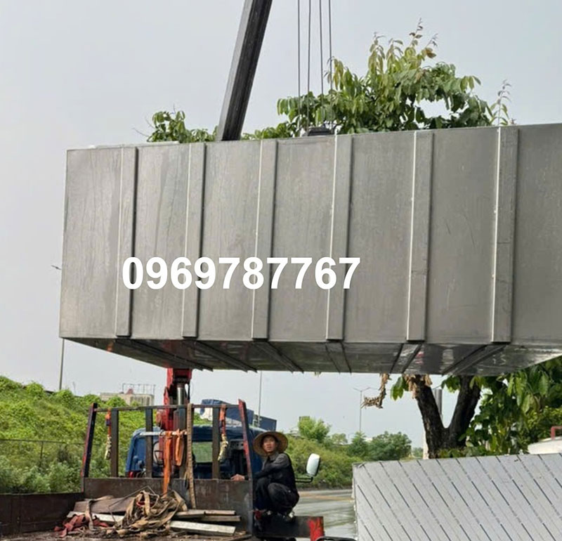 Bể nước ngầm Inox Việt Phát 8000L