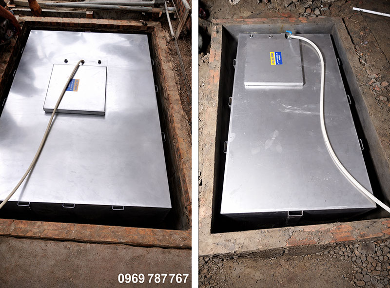 Bể nước ngầm Inox Việt Phát 1000L