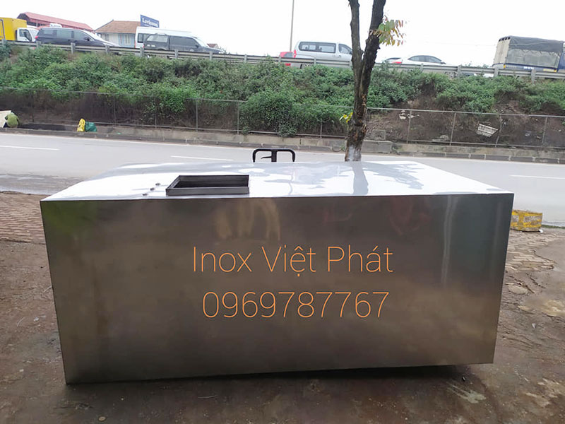 Bể inox đặt tại Việt Phát