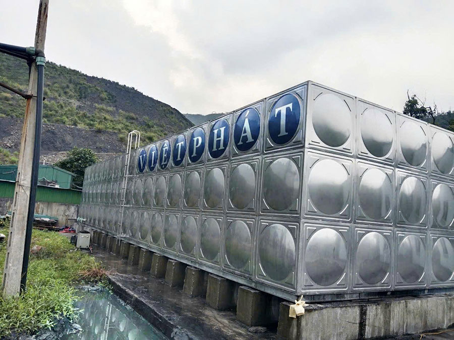 Bể inox lắp ghép Việt Phát 10.000L