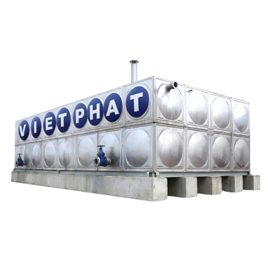Bể lắp ghép inox công nghiệp Việt Phát 270m3